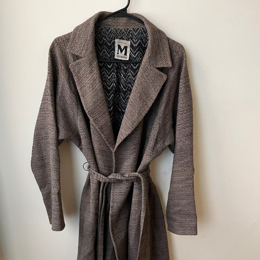 Vintage MISSONI Winter Coat - US Size 10 (Medium/Large) Italy